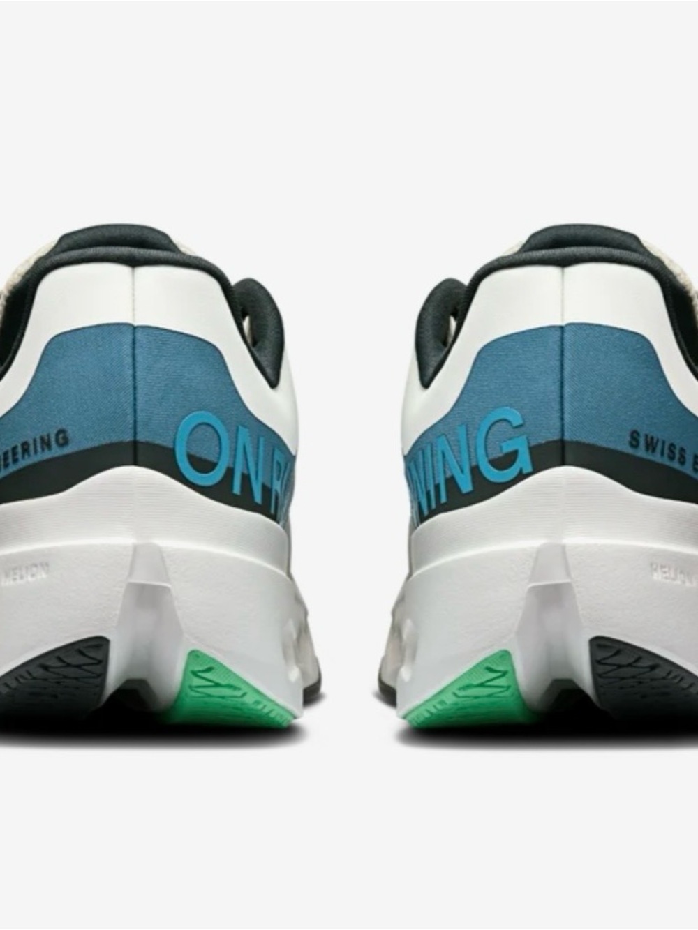 On Cloudsurfer Next Running Shoes - Niagara White - Picture 3 of 10